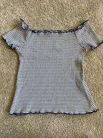 Süßes zara shirt blau weiß M 38 Kreis Ostholstein - Bad Schwartau Vorschau