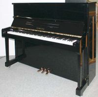 Klavier Yamaha U10BL, 121cm, schw.pol., Nr.4438276, 5 J. Garantie Niedersachsen - Egestorf Vorschau