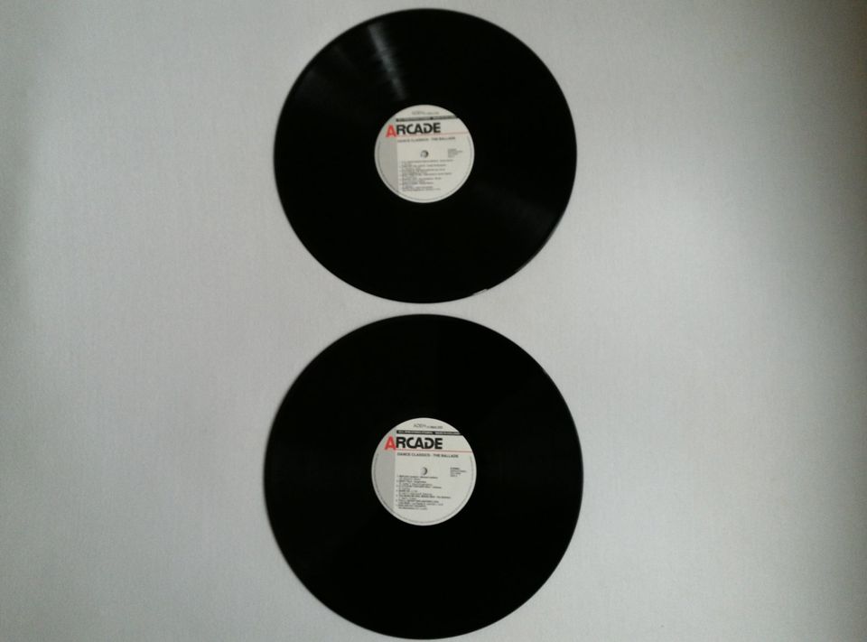 Vinyl Doppelalbum Dance Classics " The Ballads ", Arcade 01360022 in Leipzig