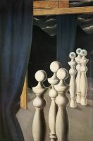 RENÉ MAGRITTE Le Rencontre Kunstsammlung NRW vintage Kunstplakat Frankfurt am Main - Bornheim Vorschau