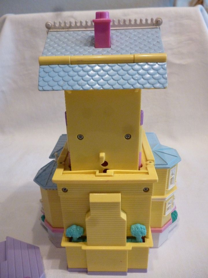 Polly Pocket Mini Villa Pollyville Pop up Party Vintage 1995 in Haan