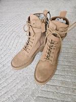 Zara Wildleder Boots Stiefelette Gr. 40 Echtleder Neu! Nordrhein-Westfalen - Kempen Vorschau