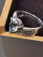 Aquamarin Ring Silber 925 Sterling Bayern - Schonungen Vorschau