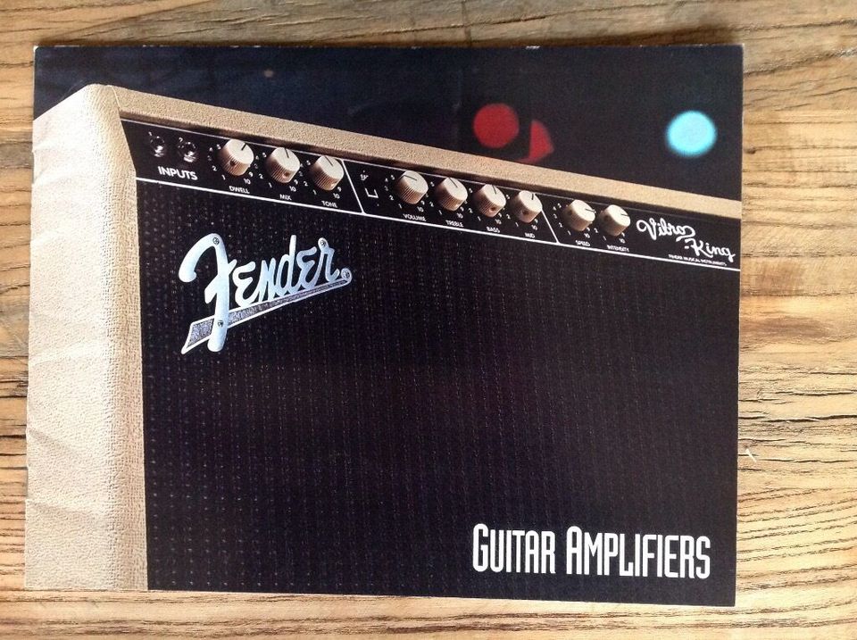 Fender Guitar Amplifiers 1993 Prospekt in Kiel