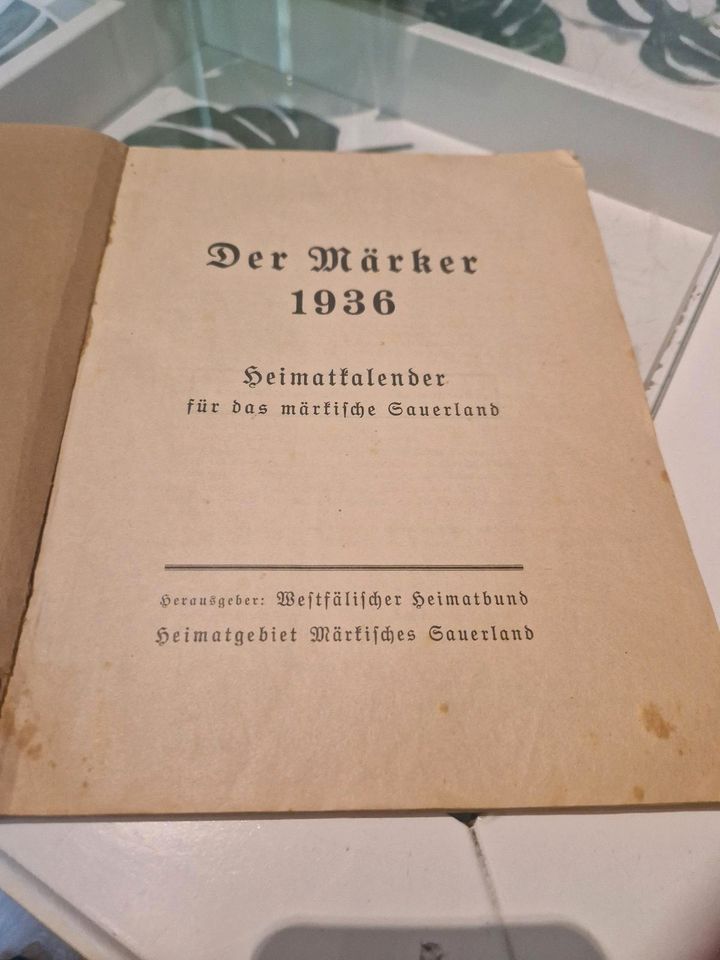 Der Märker Zeitschrift 1936 in Bochum