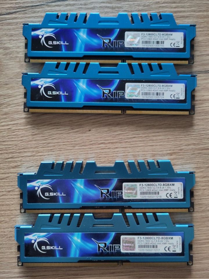 DDR 3 G.Skill 8 GB (2x4GB) F3-12800 CL7D in Halle