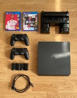 Paket Ps 4 Slim 500 Gb 2 Controller Ladestation+Lüftung 2 Spiele Dresden - Prohlis-Nord Vorschau