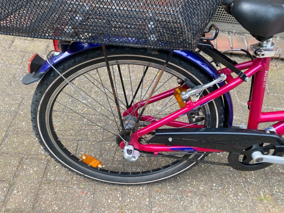 Kinderfahrrad Pegasus 24 Zoll 3 Gang in Oldenburg