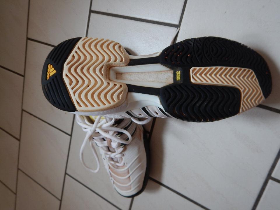 Tennis-Sandplatzschuhe ADIDAS Barricade Gr. 40, gebraucht in Schotten