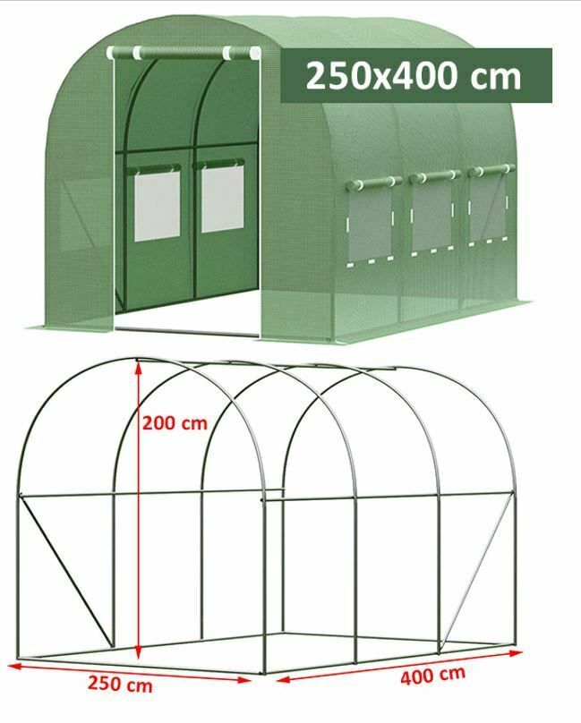 2x3m 2x4m 2x5m 3x6m 3x8m 3x10m Gewächshaus Foliengewächshaus Folienzelt Tomatenhaus AKTION !!!! in Berlin