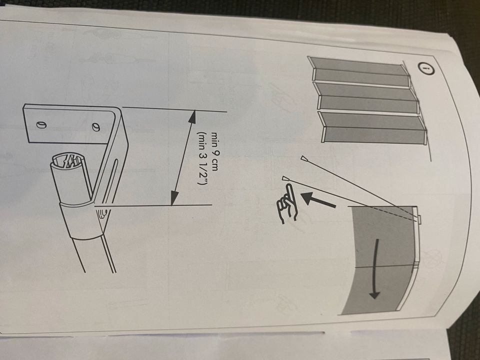 Ikea Kvartal/EVABRITT laufschiene mit integriertem Gardine in Metzingen