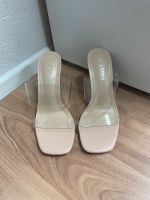 New Yorker (Amisu) Damen Pantolette Transparent Gr. 36 Bayern - Oberding Vorschau