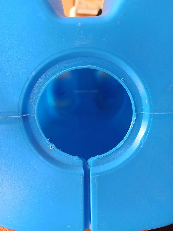 Rarität Gummibärchen Lampe Messow ca 70cm blau Vintage 80-90 Jahr in Lünen