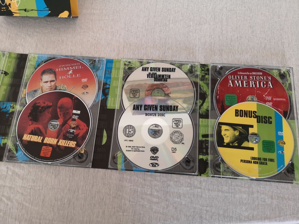 DVD-Sammlung Oliver Stone Collection in Waren (Müritz)