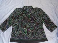 GERRY WEBER Bluse Gr.40 marine gemustert ¾ -Arm Bayern - Würzburg Vorschau