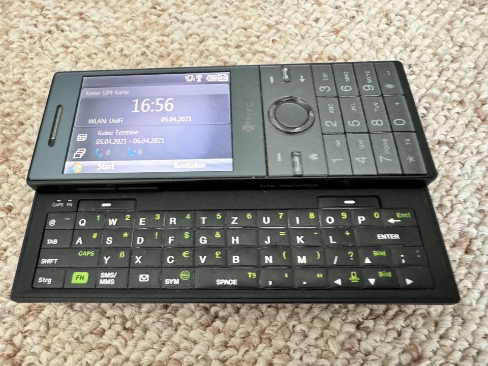 HTC S740 neuwertiger Zustand Sammlerstück vollständiges Zubehör in Bergisch Gladbach
