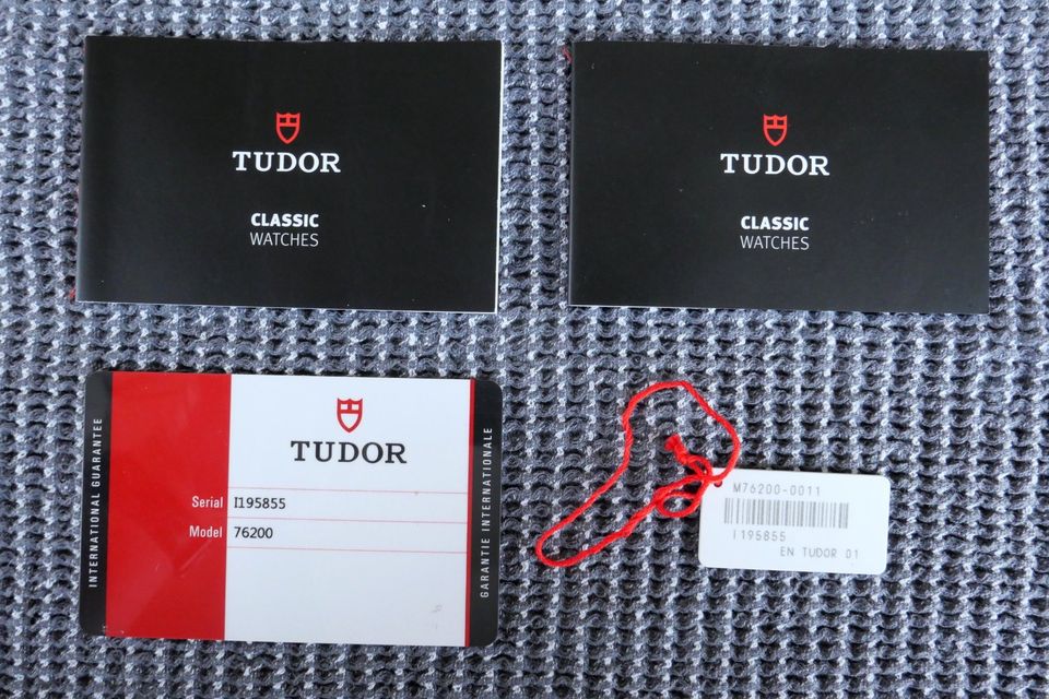 Tudor Prince Date Day 76200, Silver Linen Dial, Full Set 06/20 in Aumühle bei Hamburg