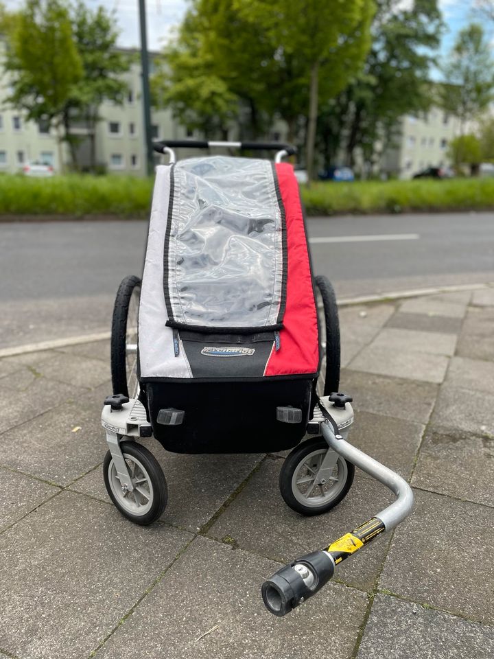 Chariot Cougar 1 Fahrradanhänger mit 2 Kupplungen in Düsseldorf