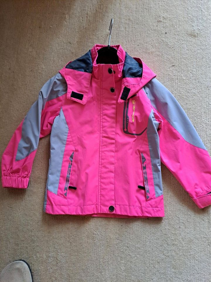 Kinderjacke, Outdoorjacke, Anorak,  Größe 104,  pink in Seefeld