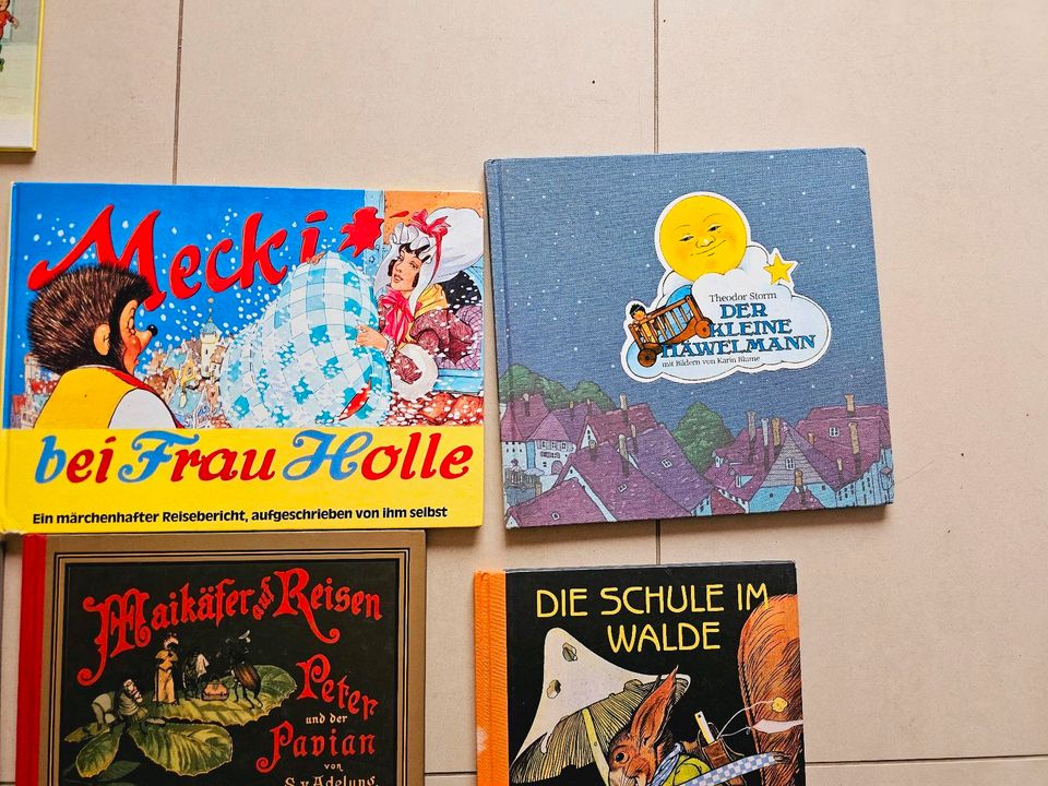 Retro Buch Kinder mecki puck häwelmann Heinzelmännchen Vogelhochz in Bergisch Gladbach