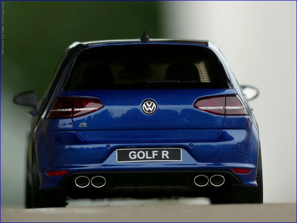 1:18 VW Golf VII 7 R 2014 Lapiz- Blau / Blue Edition +OVP in Weimar