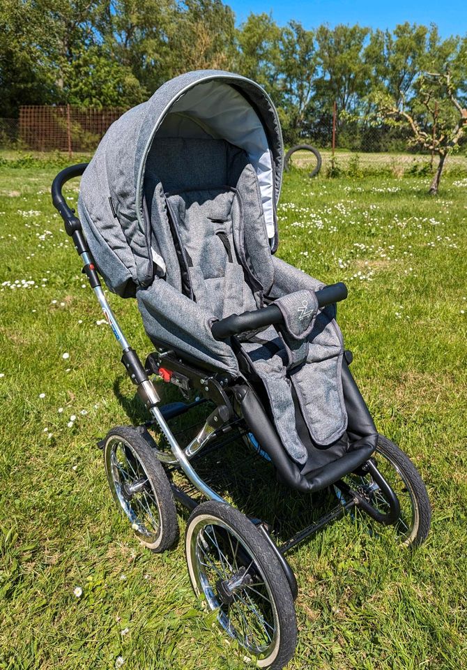 Kinderwagen mit Sportaufsatz Zekiwa Luxus Complete in Altefähr