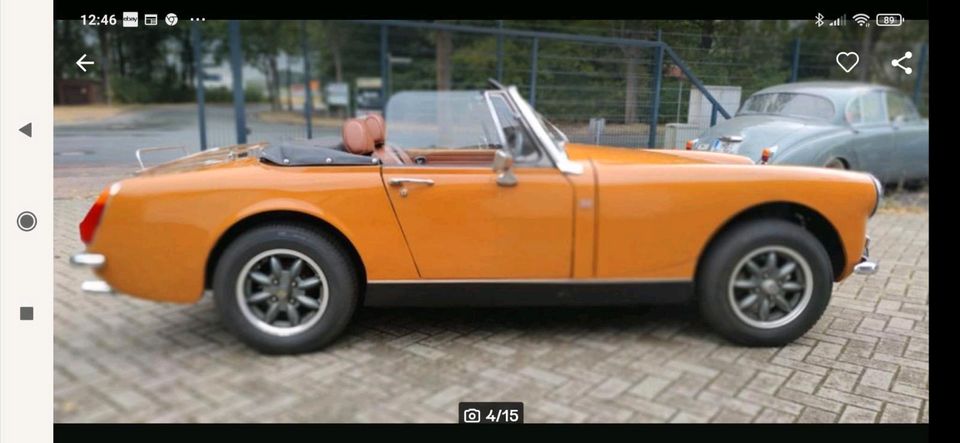 Mg midget top cabrio in Gelsenkirchen