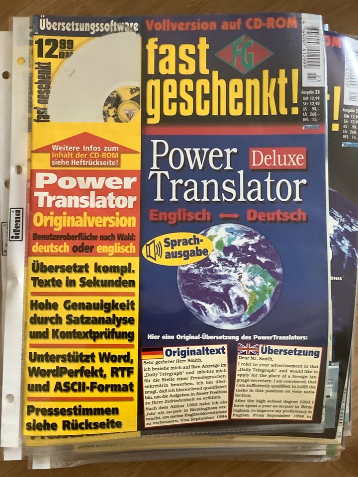 "Antike" Computerliteratur "Fast geschenkt" teilw. mit Datenträge in Berlin