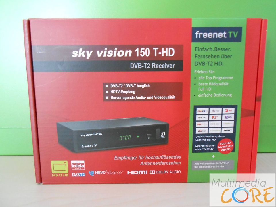 Sky Vision 150 T-HD Receiver (neu) & HDMI-Kabel gratis dazu (TV) in Frankfurt am Main