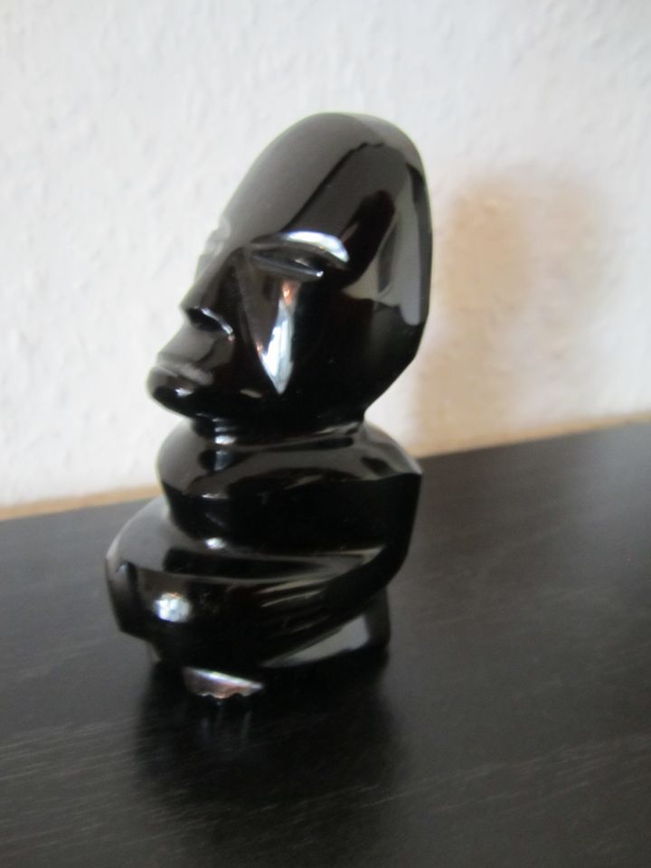 Onyx Figur, Aztekischer Obsidian, Maya-Figur in Zweibrücken