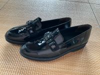 Paul Green Slipper Halbschuhe Lackleder dunkelblau Gr. 40,5 / 7 Nordrhein-Westfalen - Overath Vorschau