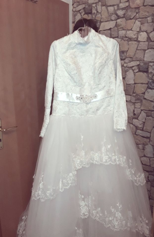 Hochzeitskleid, Brautkleid, Spitze, Perlen uvm Gr.38/42 ❤❤ in Dortmund