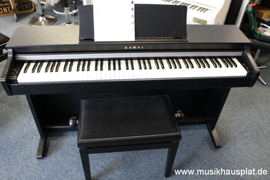 E Piano Digitalpiano gebraucht Kawai schwarz mit Garantie in Gettorf