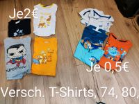 T-Shirts, Kleinkind, Größe 74/80 Hessen - Guxhagen Vorschau