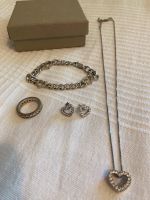 Tchibo Schmuckset 925 Silber Ring Kette Ohrringe Armband Zirkonia Bergedorf - Hamburg Lohbrügge Vorschau