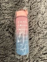 Wasserflasche mit Filter in Rosa/Blau Nordrhein-Westfalen - Wesseling Vorschau