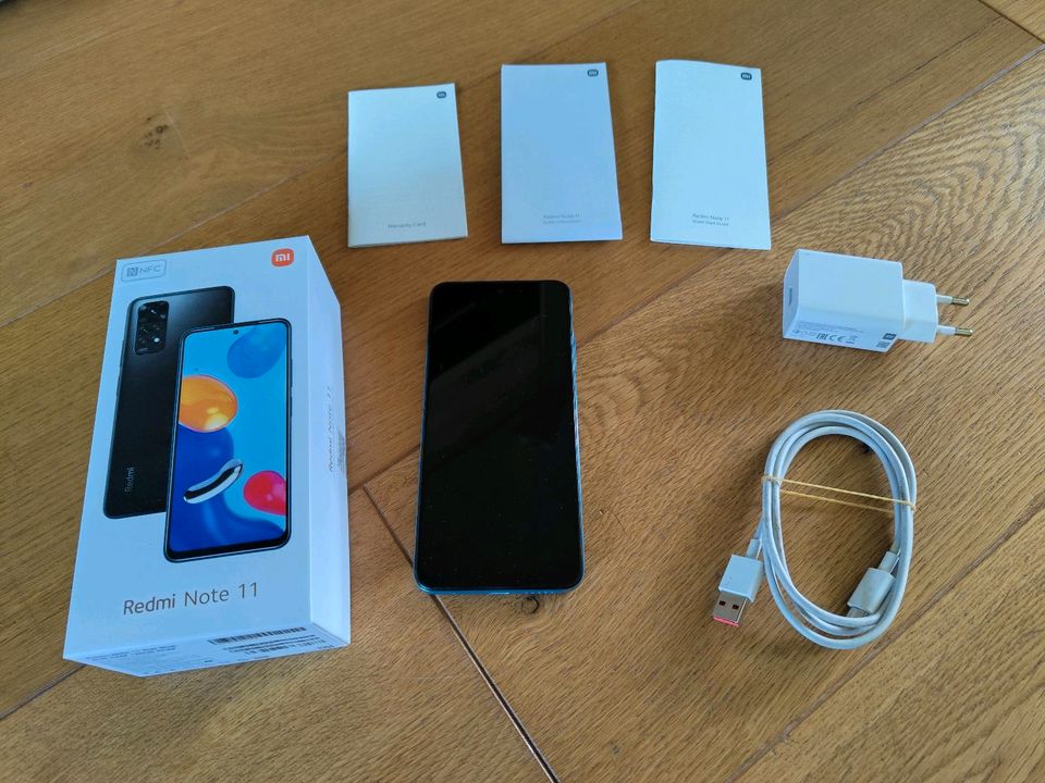 Xiaomi Redmi Note 11 - star blue - 128GB - 90Hz FHD+ AMOLED in Wahlstedt