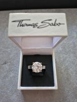 Zirkonia Ring Thomas Sabo verstellbar(!) 925/- Düsseldorf - Hafen Vorschau