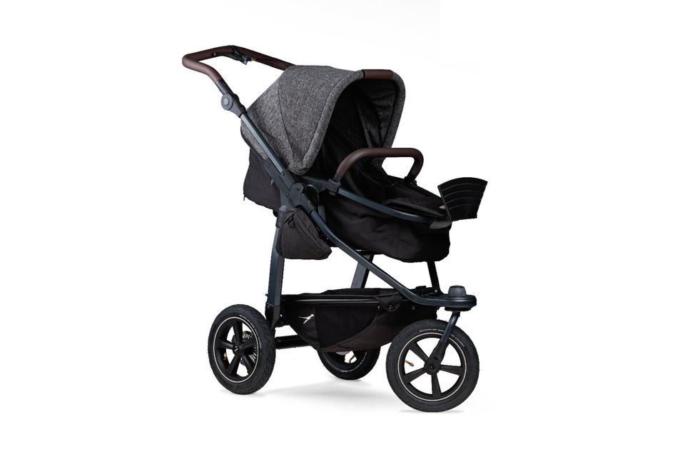 TFK Mono 2 - 2in1 Kombi-Kinderwagen - Luftreifen - Premium Anthrazit - GRATIS XXL-Zubehörpaket - NEU in Fulda