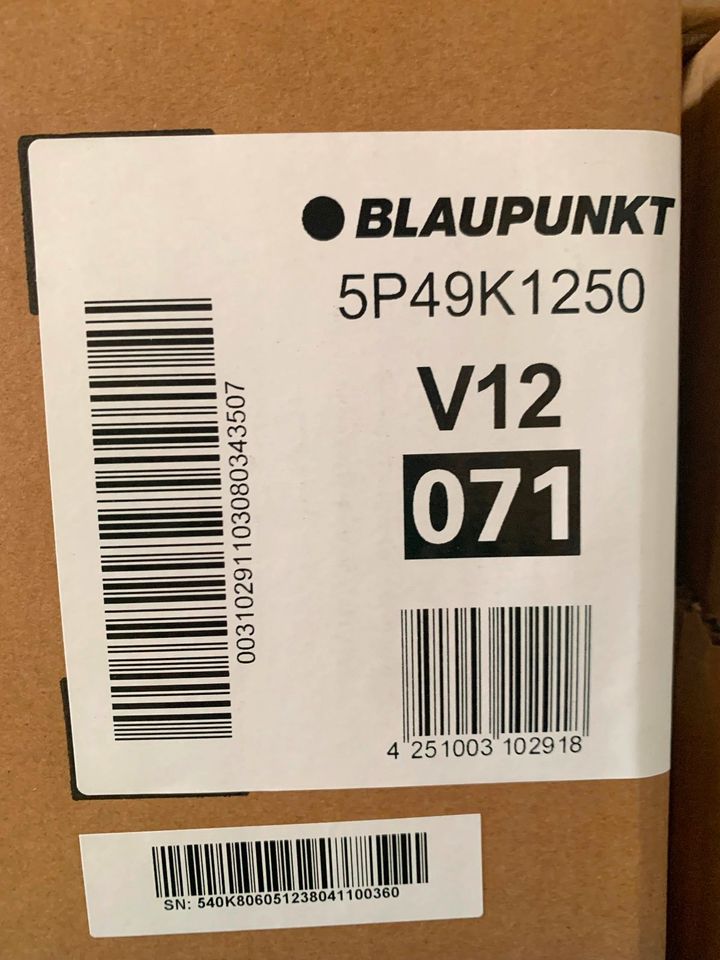 BLAUPUNKT 5P49K1250 Einbau Mikrowelle schwarz 800 Watt 60 cm NEU in Paderborn