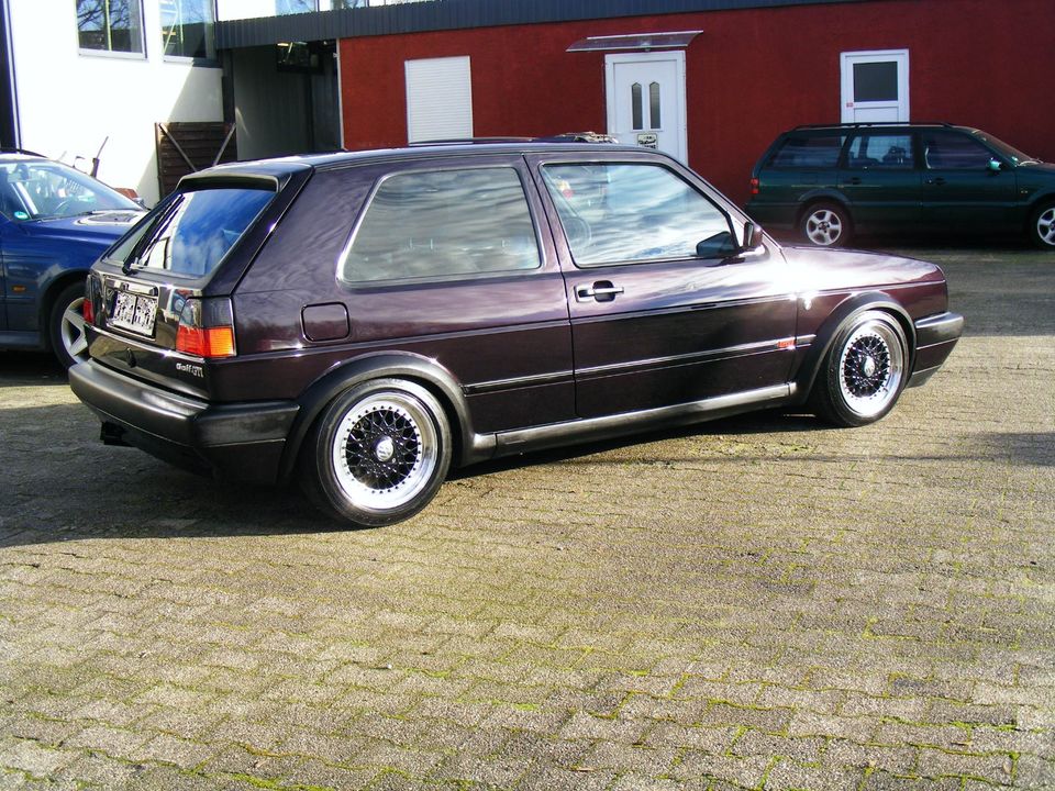 VW Golf 2 GTI Edition One darkburgundy SSD Recaro Servo Gewinde H in Bottrop