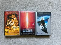 VHS | Contact, Mission to Mars, Tiger & Dragon inkl. Versand Hessen - Offenbach Vorschau
