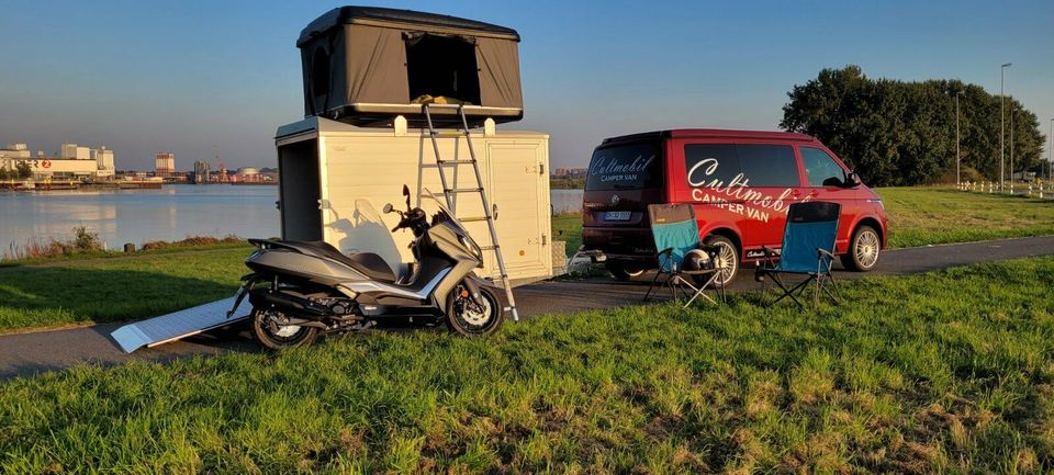 Cultmobil Bike Camper  Kofferanhänger + Hardcover Dachzelt in Syke