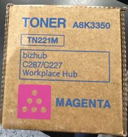 Original Toner TN221M Konica Minolta Magenta für C287/C227 Bayern - Coburg Vorschau