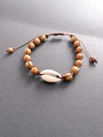 Armband für Männer mit Edelstein und Muschelperlen Hessen - Fulda Vorschau
