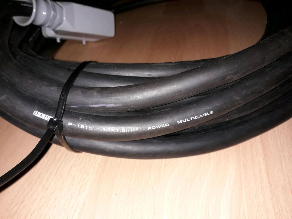 21m und 15m Multicore Power Kabel 18 x 1,5mm^2 in Frankfurt am Main