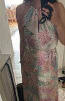 Langes Kleid Maxikleid Blumenmuster luftig fließend  34/36 Hessen - Wiesbaden Vorschau