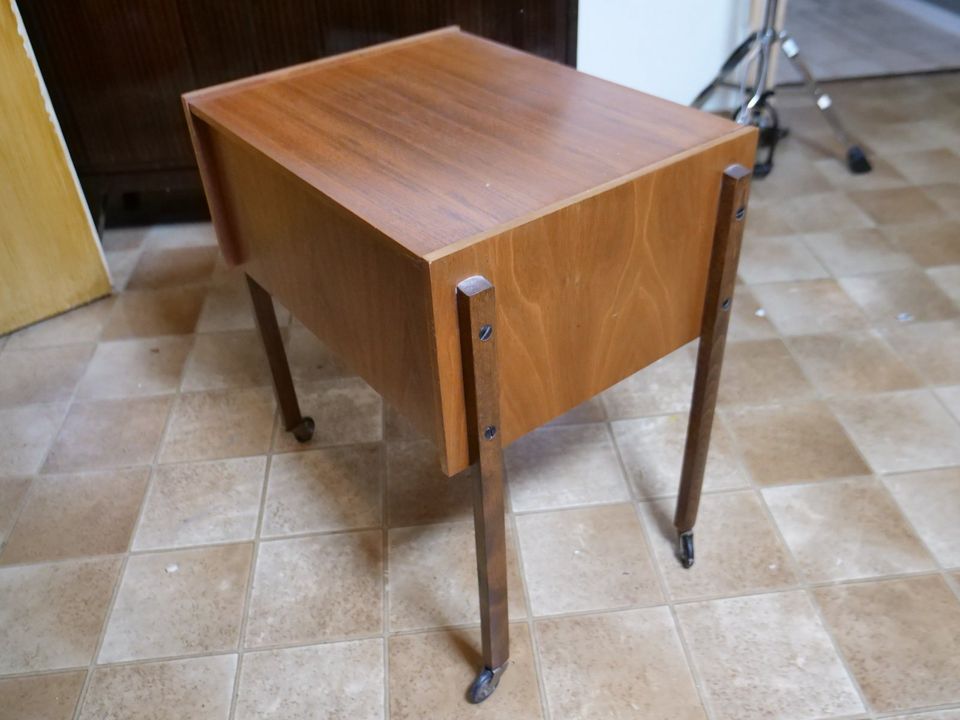 Teak Nähkasten True Vintage Sideboard 60er Jahre Kommode in Edesheim (Pfalz)