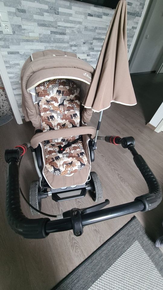 Baby/ Kinderwagen mit kompletten Zubehör S. Oliver in Beige in Neunkirchen Siegerland