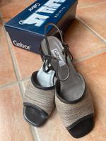 Sandale,Gr 7 blau, diverse Farben, 40mm Blockabsatz, neu Niedersachsen - Wischhafen Vorschau